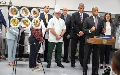 New York City’s hospitals, schools, and businesses are committed to reducing food-based emissions by 33% by 2030