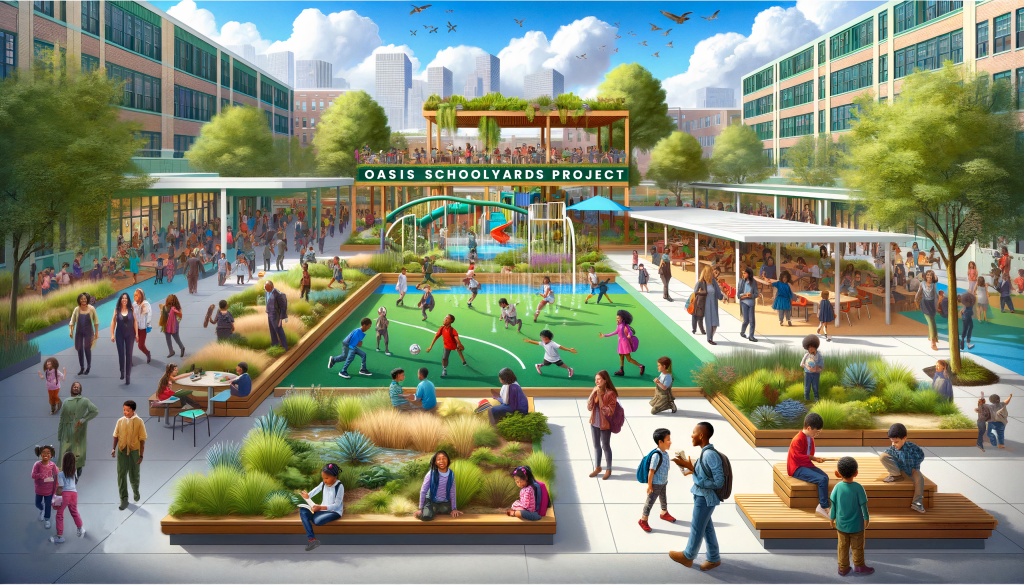Resilient Cities Network, Quezon City and Temasek Foundation Partner to Transform Schoolyards into Urban Oases