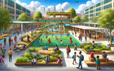 Resilient Cities Network, Quezon City and Temasek Foundation Partner to Transform Schoolyards into Urban Oases