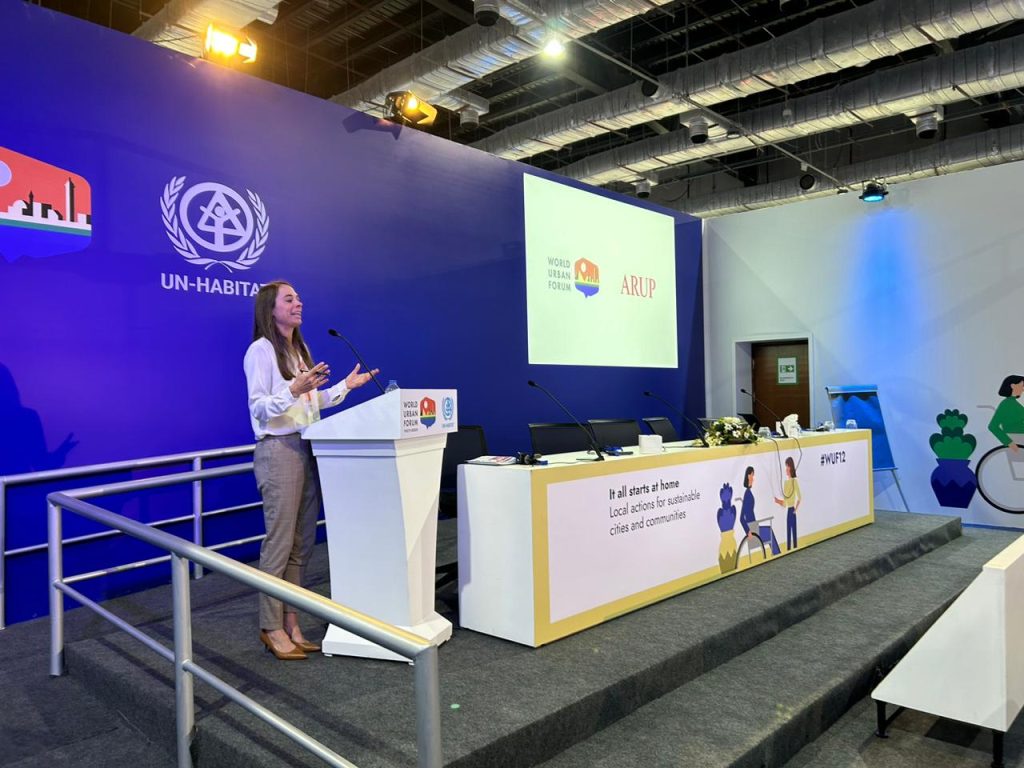 Dr.Jennifer Jurado at the World Urban Forum (2024)
